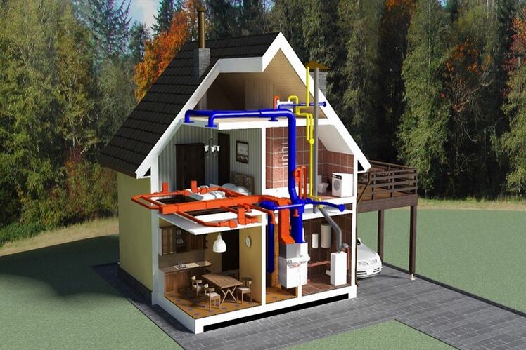 build a house with energy saving technologies